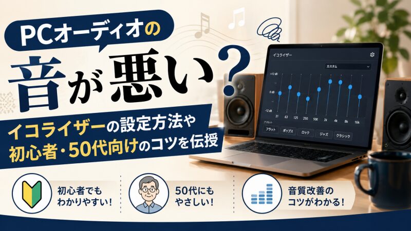 PCオーディオ イコライザー