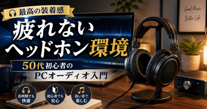 ヘッドホン 疲れない