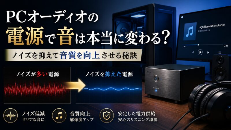 PCオーディオ 電源
